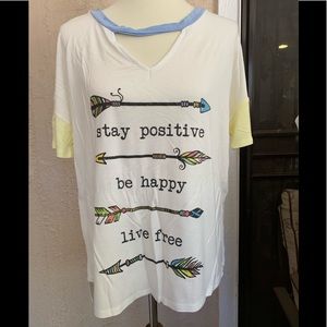 🌟SALE🌟Positive Message Top
